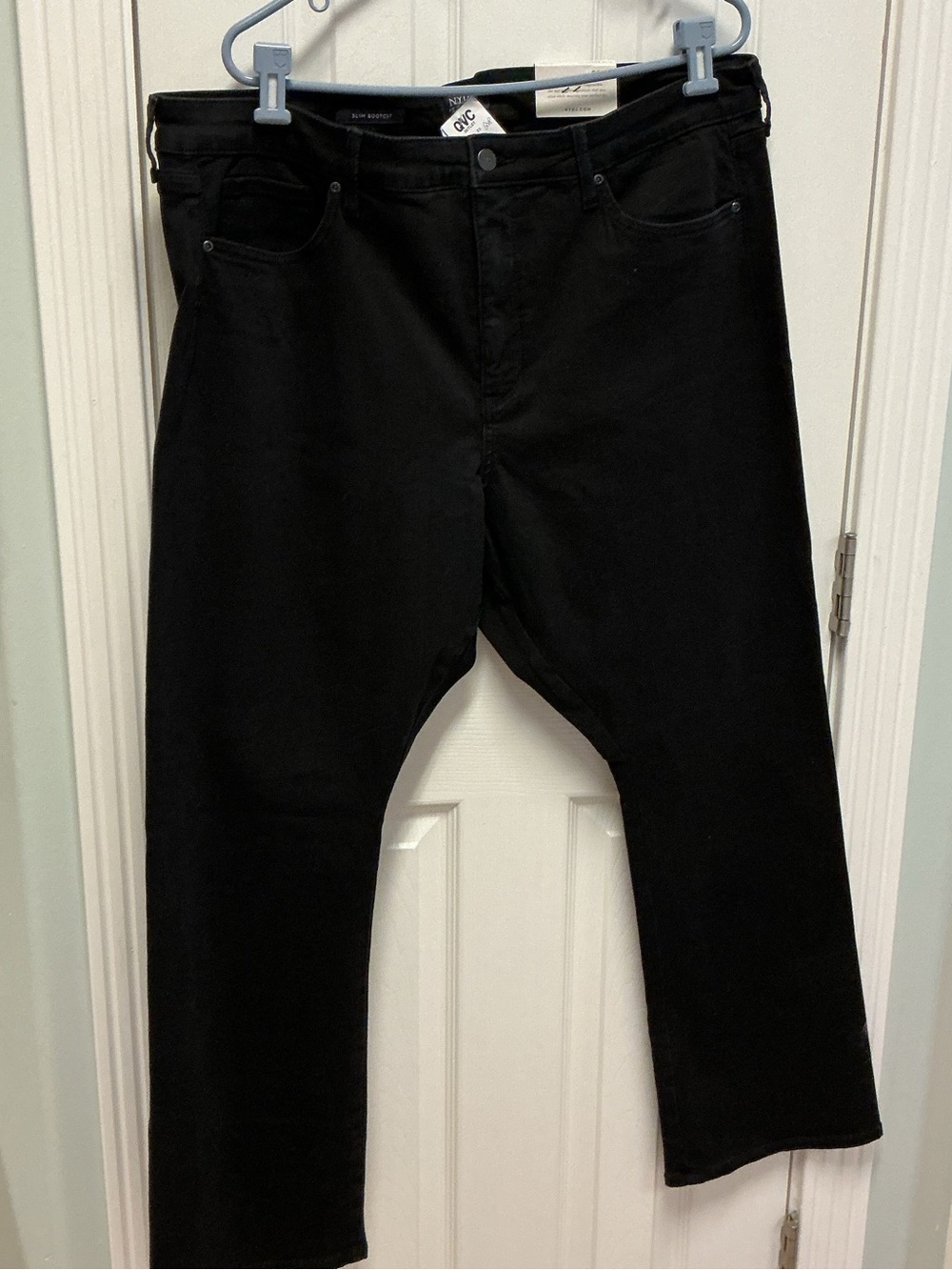 NYDJ Women’s Black SZ 20WP Slim Bootcut Lift Tuck Technology Jeans NWT